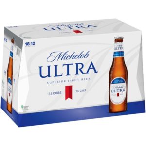 Michelob Ultra Bottles – 18 Pack