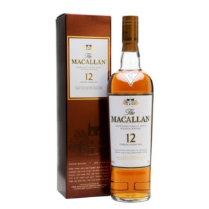 The Macallan 12 Yr Old Sherry Oak Single Malt Scotch 750ML