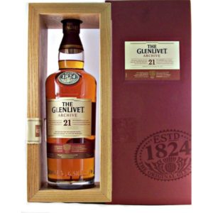 The Glenlivet Scotch Single Malt 21 Year Archive  750ML