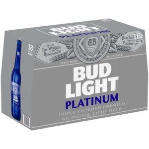 Budweiser Light Platinum – 18 Pack