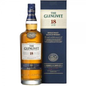 The Glenlivet Scotch Single Malt 18 Year  750ML