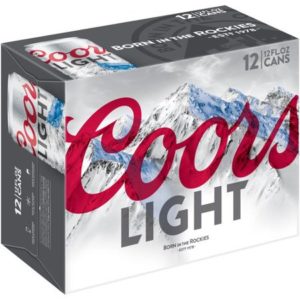 Coors Light Cans