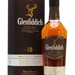 Glenfiddich Scotch Single Malt 18 Year Our Signature Malt – 750ML