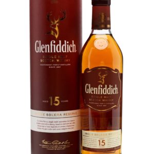 Glenfiddich Scotch Single Malt 15 Year Our Signature Malt – 750ML